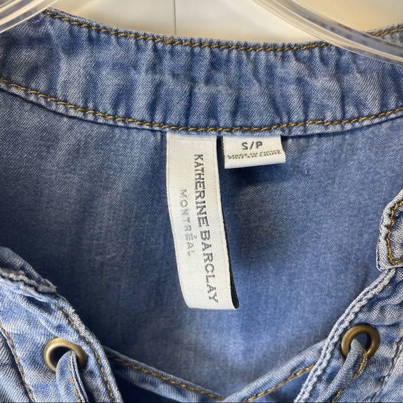 Faux denim tunic - Picture 5 of 5